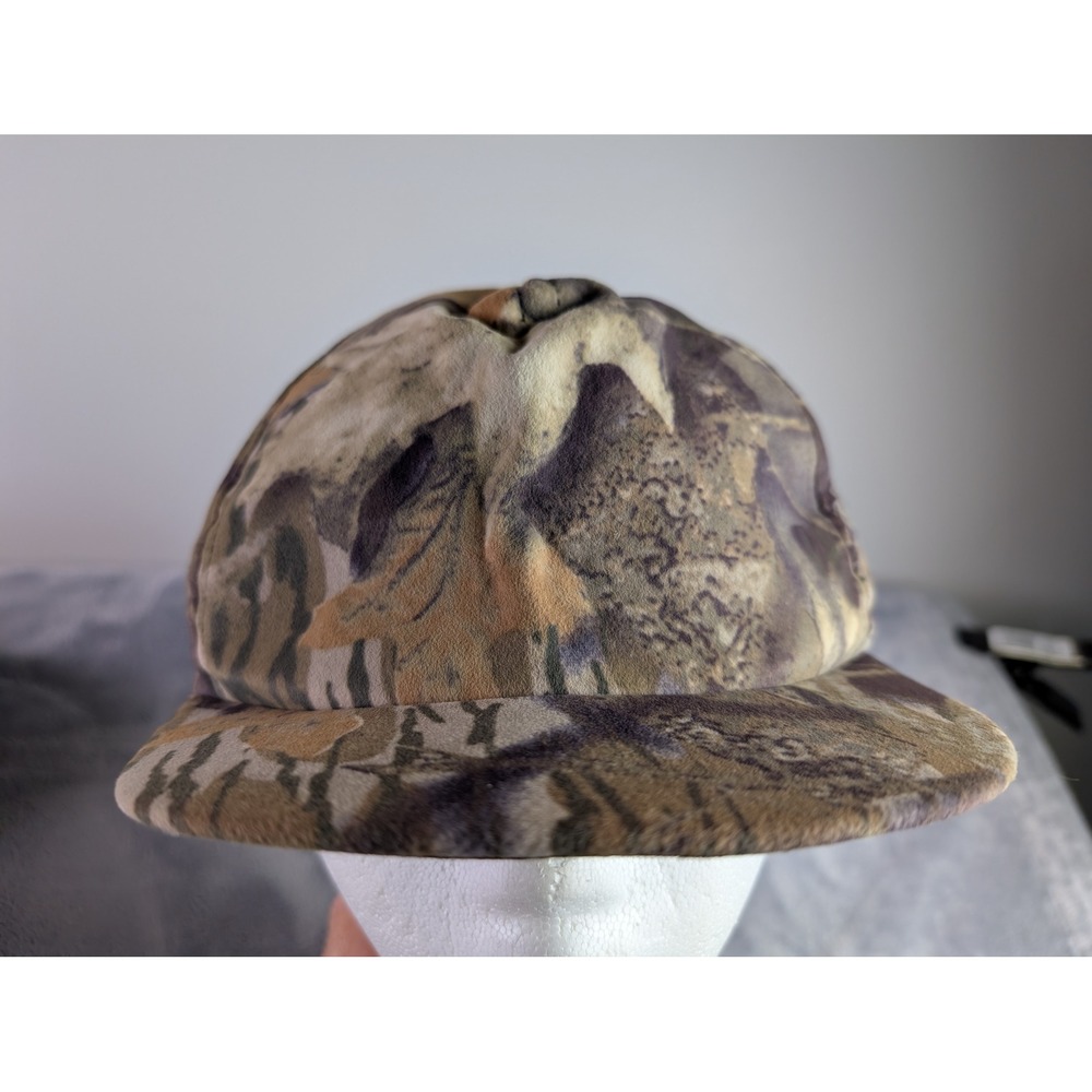 Westark Saddle-Cloth Camo Snapback Hat Mens VTG Made USA Camouflage Hunting Cap